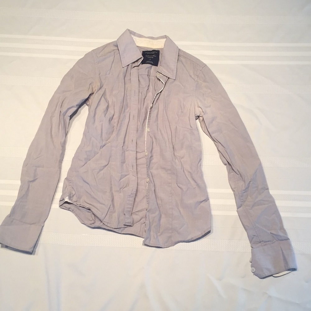 Women’s button-up shirt